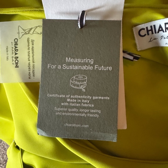 Chaira Boni La Petite Robe Zelle dress Size 12 Made in Italy New with tag - Picture 13 of 16